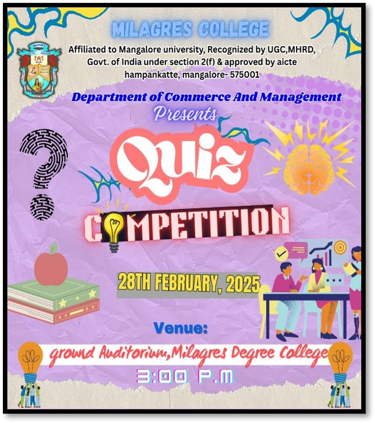Report on Quiz Competition 2025
