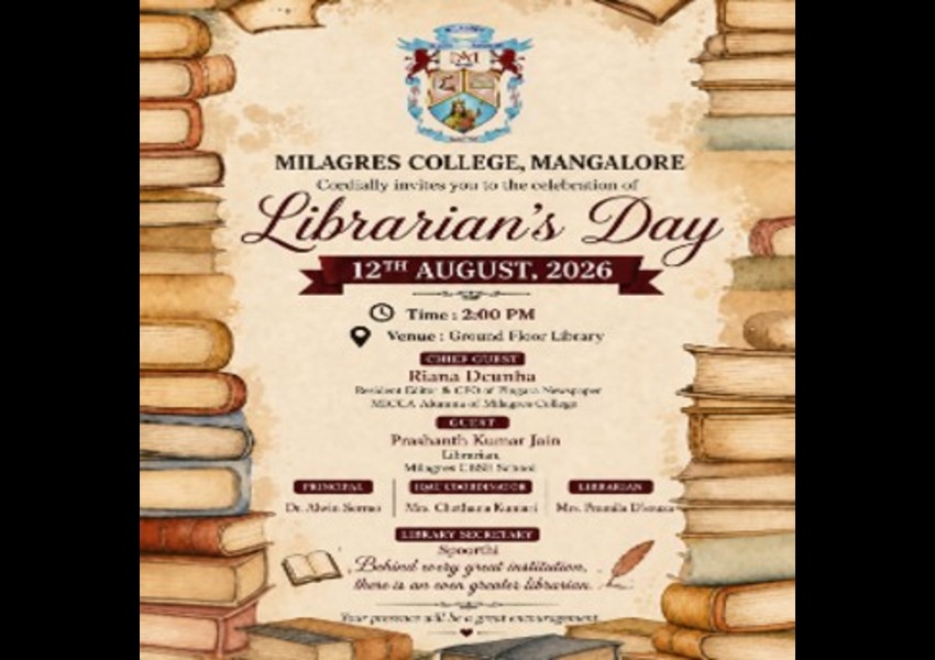 NATIONAL LIBRARIANS’ DAY CELEBRATED  AT MILAGRES COLLEGE 2026