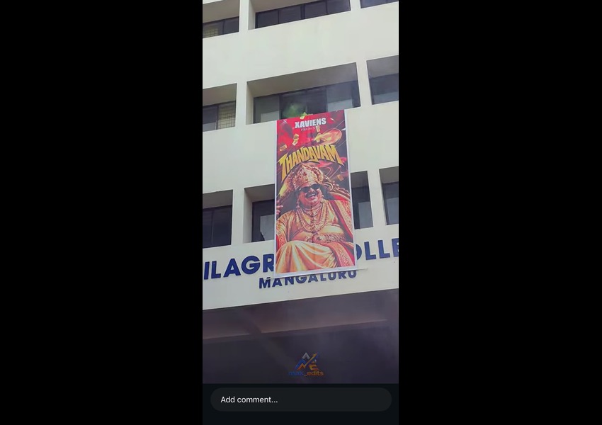REPORT ON THE BANNER REVEALING PROGRAM ( open mic ) “THANDAVAM”