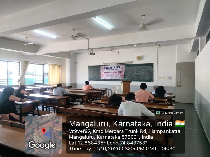 Report on ‘Sahitya’ Literary Association Article Writing Competition 2026